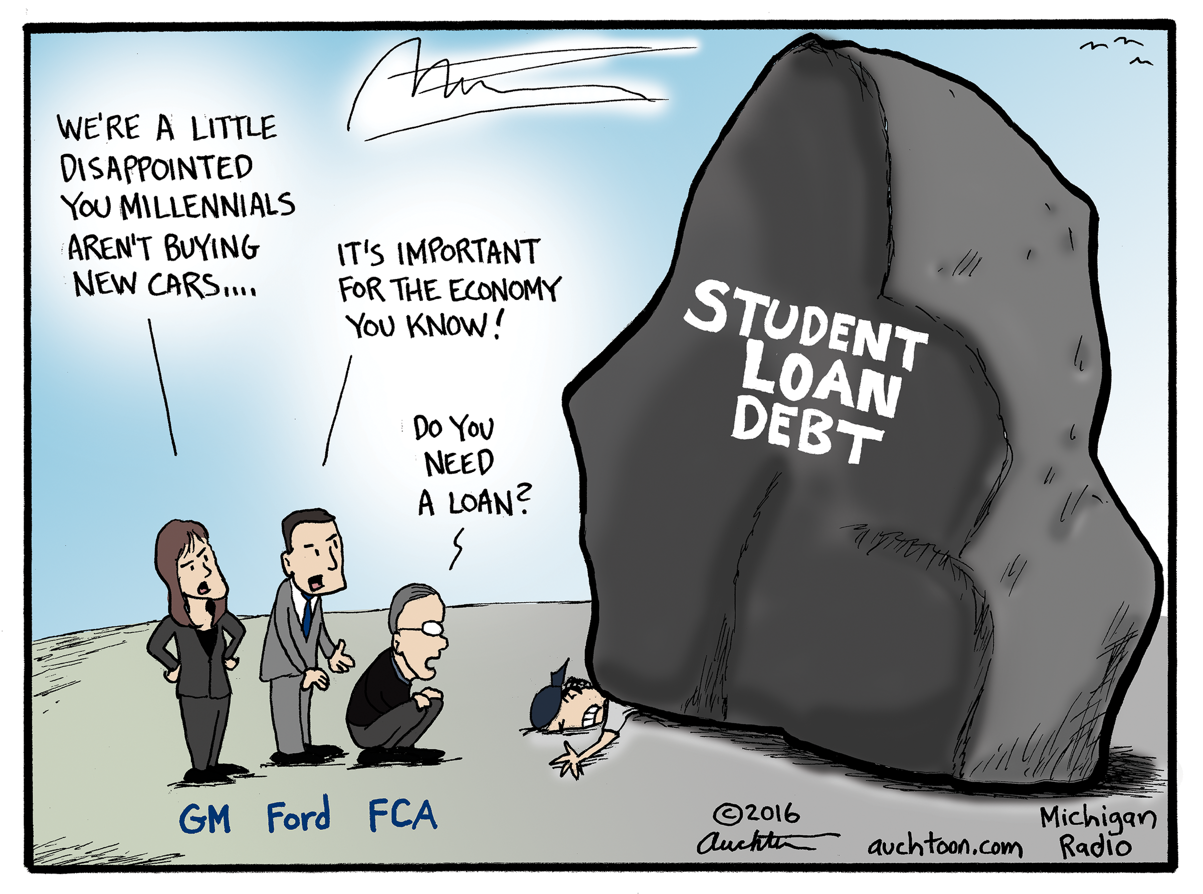 Cartoons: A (Not So) Humorous Look at Student Loans - Blog